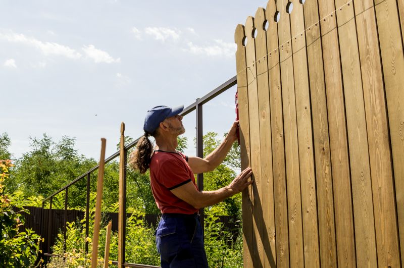 Fall Fence Preparation