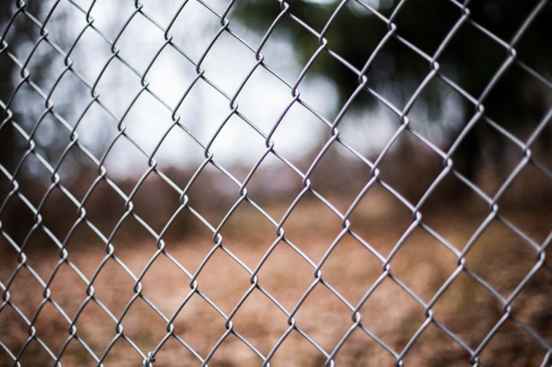 Secured Chain Link Fence